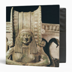 Krater, detail of the handle binder