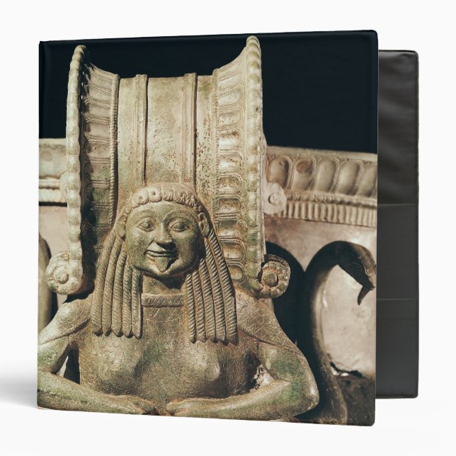 Krater, detail of the handle binder (Front/Inside)