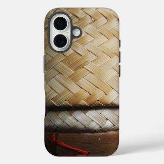Kratip Thai Lao Isan Bamboo Rice Basket iPhone 16 Case