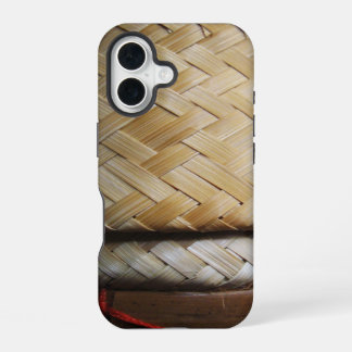 Kratip Thai Lao Isan Bamboo Rice Basket iPhone 16 Case