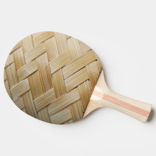 Kratip Thai Lao Isan Bamboo Rice Basket Ping Pong Paddle