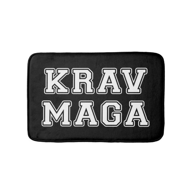 Krav Maga Bath Mat (Front)