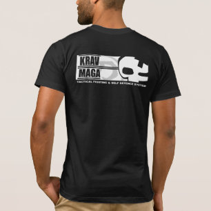 Krav Maga: Big Skull Back T-Shirt