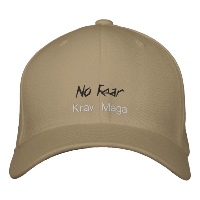 krav maga casquette pas peur (Devant)