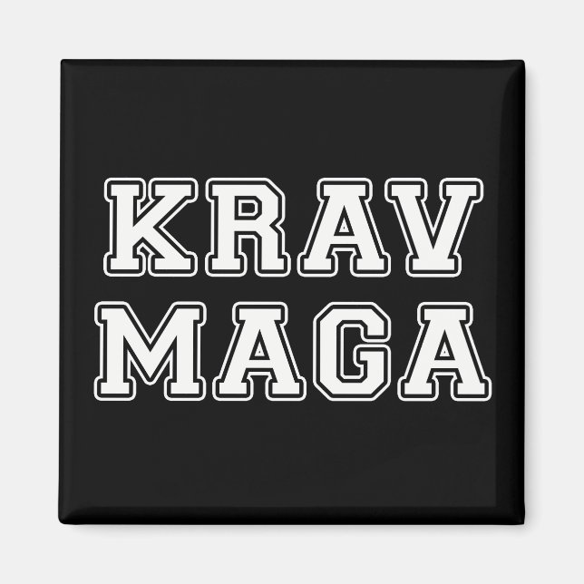 Krav Maga Magnet (Front)