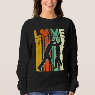 Krav Maga Self Defence Martial Arts- Mma Love Retr Sweatshirt