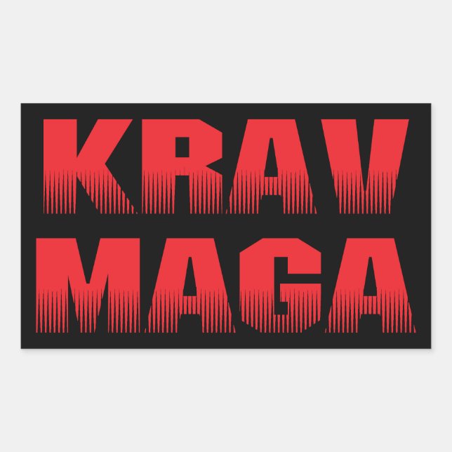 Krav Maga Sticker (Front)