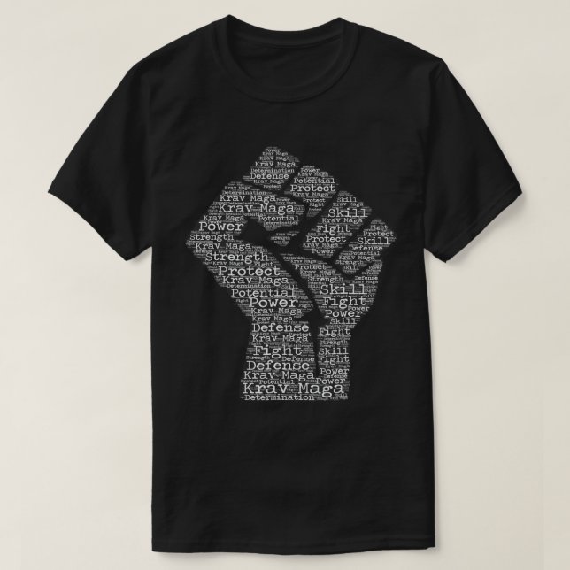 Krav Maga T-Shirt - Be A Weapon - Defence Combat T (Design Front)