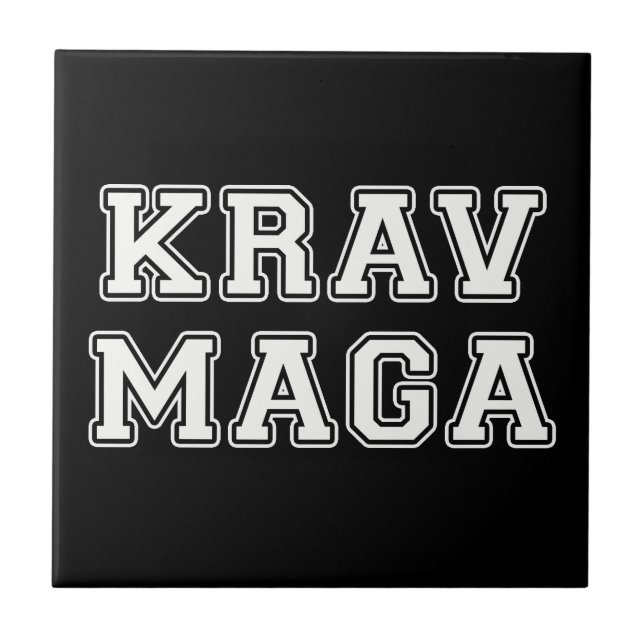 Krav Maga Tile (Front)