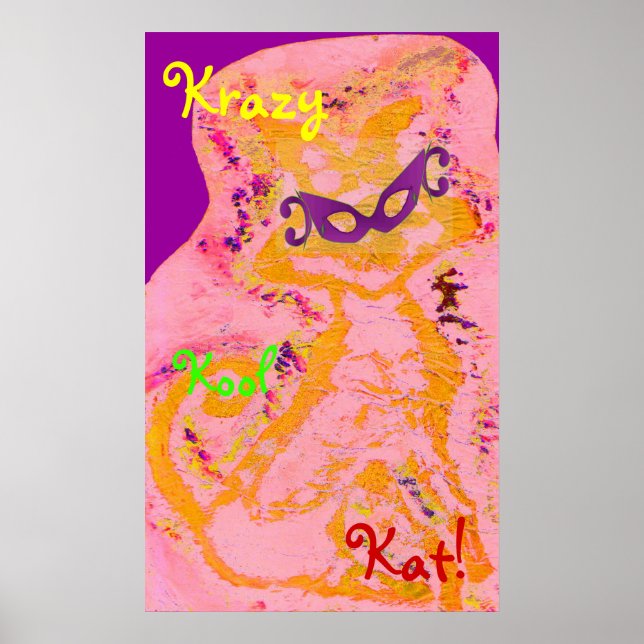 Krazy Kool Kat Poster (Front)