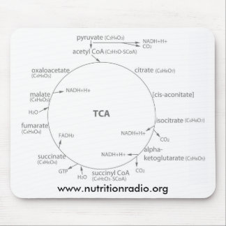 Krebs Cycle mousepad, www.nutritionradio.org Mouse Pad