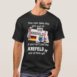 Krefeld Boarding Pass Krefeld Girl Krefeld T-Shirt