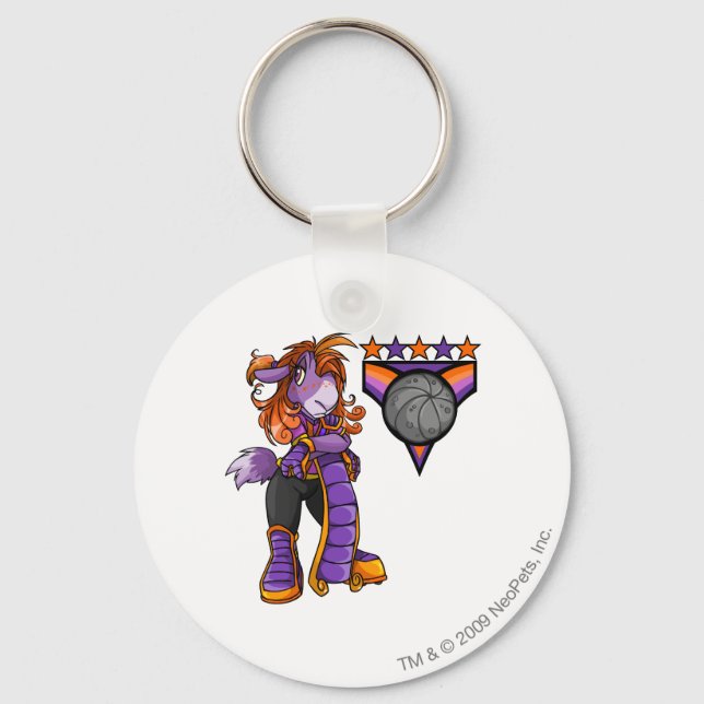 Kreludor Team Captain 1 Keychain (Front)