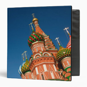 Kremlin, Vasiliy Blessed   Moscow, Russia Binder