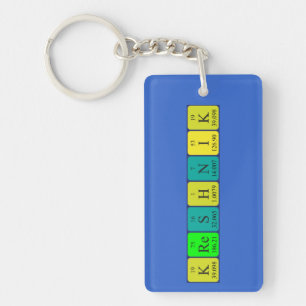 Kreshnik periodic table name keyring
