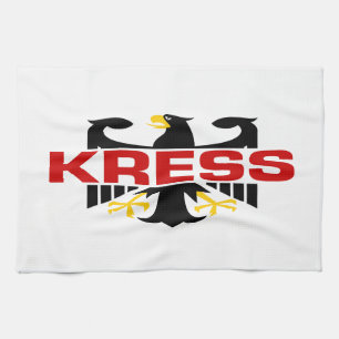 Kress Surname Kitchen Towel