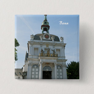 Kreuzberg Church in Bonn 2 Inch Square Button