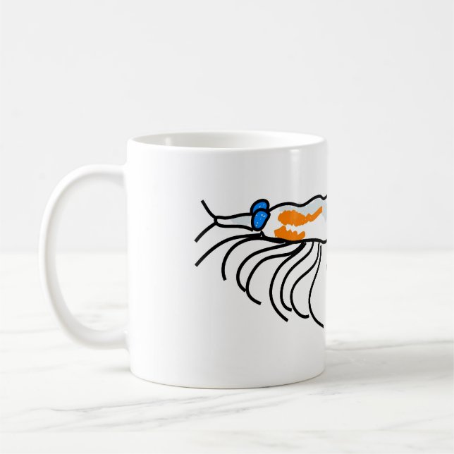 krill coffee mug (Left)