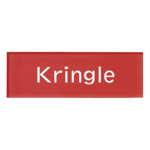 Kringle Name Tag
