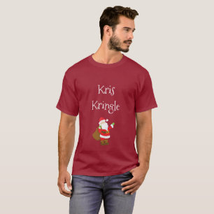 Kris Kringle aka Santa Claus Custom Text T-Shirt