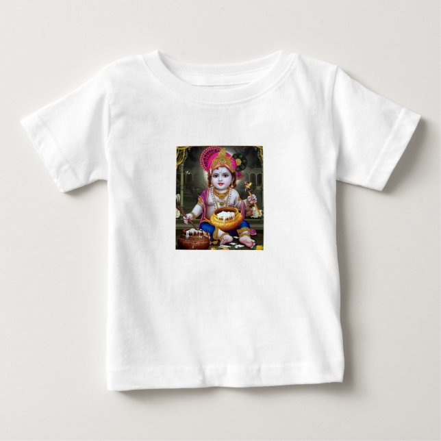 krishna Baby T- Shirt  (Front)