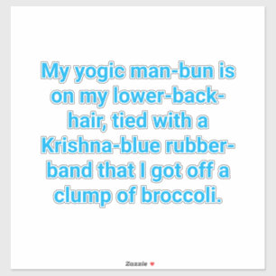 Krishna-Blue Yogic Man-Bun Hankamer Artjunkhaus