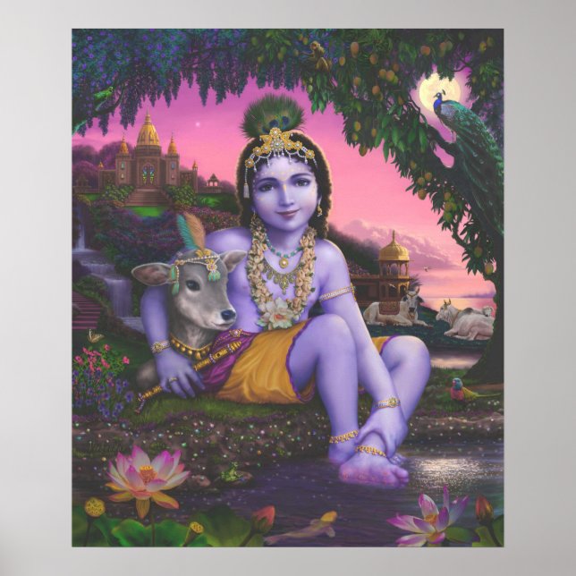 Krishna Chandra print (Front)
