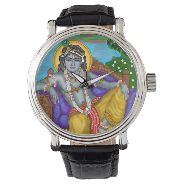 Krishna Clock Watch (Front)