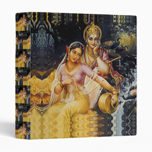 KRISHNA - hindu deity - Binder