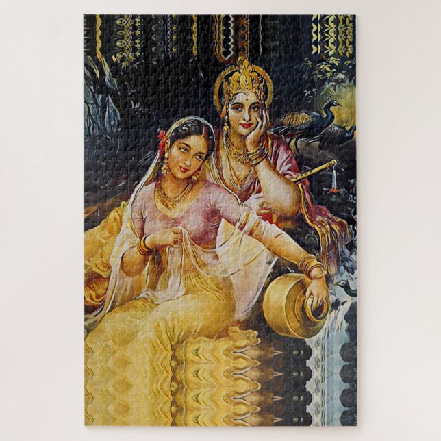 KRISHNA - hindu deity - Jigsaw Puzzle (Vertical)