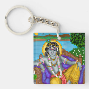 Krishna Keychain