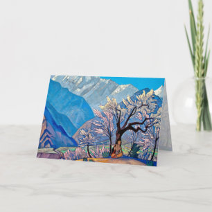 Krishna par Nicholas Roerich - carte