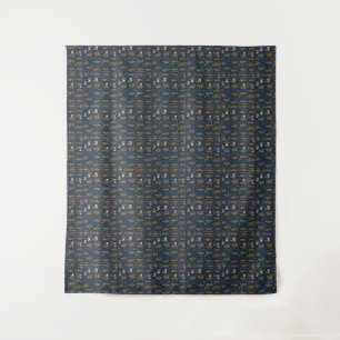 Krishna Pattern Tapestry