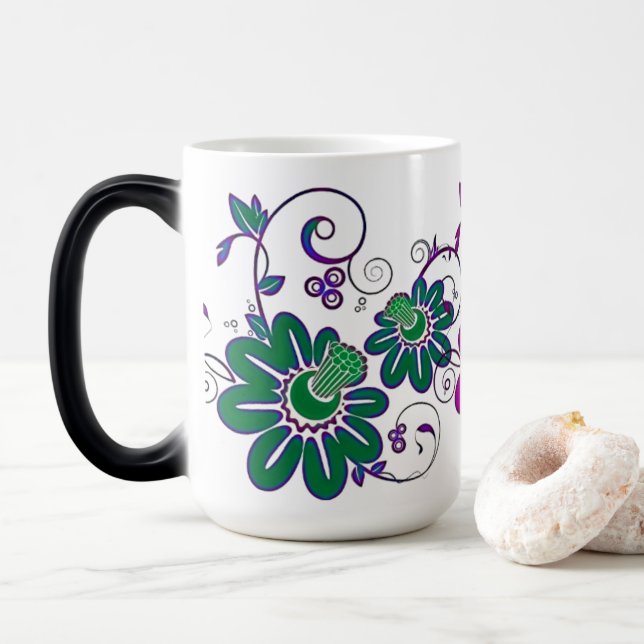 Krishna Rising Magic Mug (With Donut)