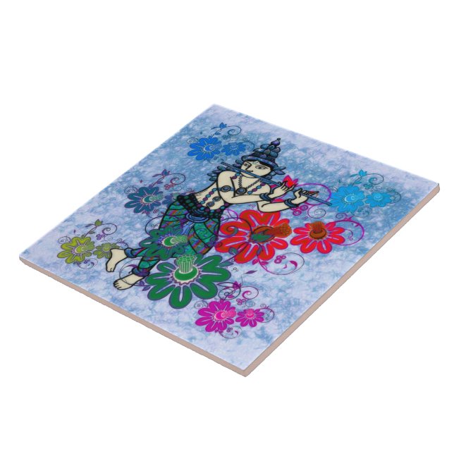 Krishna Rising Tile (Side)