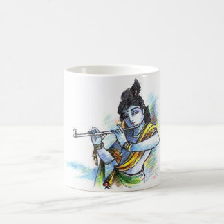 Krishna Sketch Coffee Mug