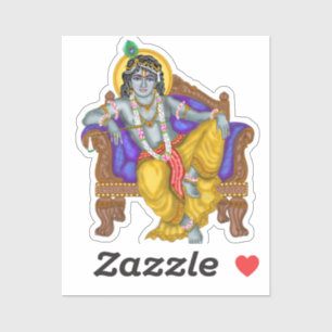 Krishna Sticker