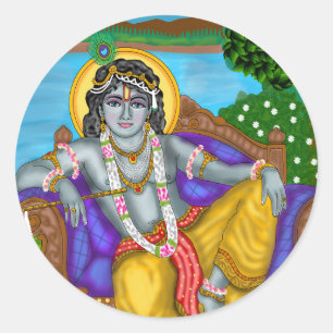 Krishna Sticker