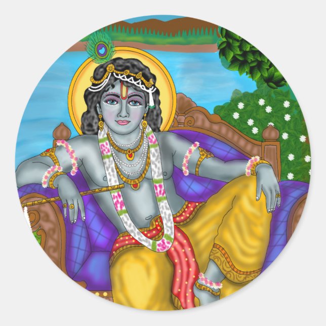 Krishna Sticker (Devant)