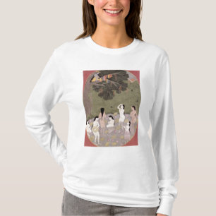 Krishna with the Cow Girls' clothes, T-Shirt