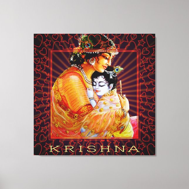 KRISHNA - Wrapped Canvas (Front)