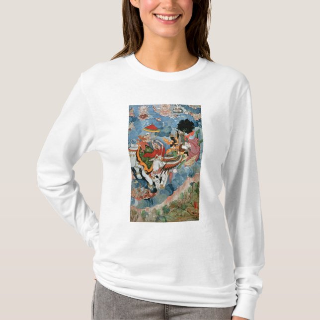 Krishna's combat with Indra, c.1590 T-Shirt (Front)