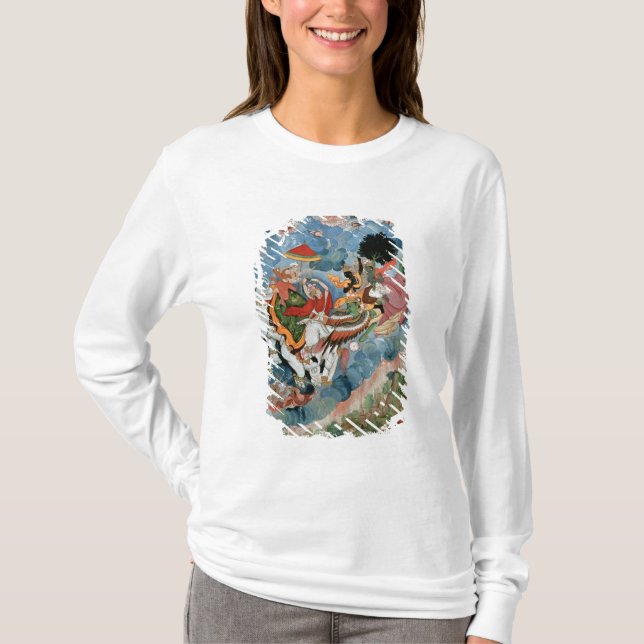 Krishna's combat with Indra, c.1590 T-Shirt (Front)