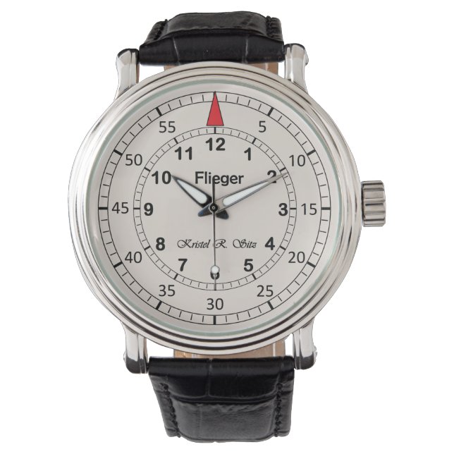 Kristel's Classic Flieger Light Watch (Front)