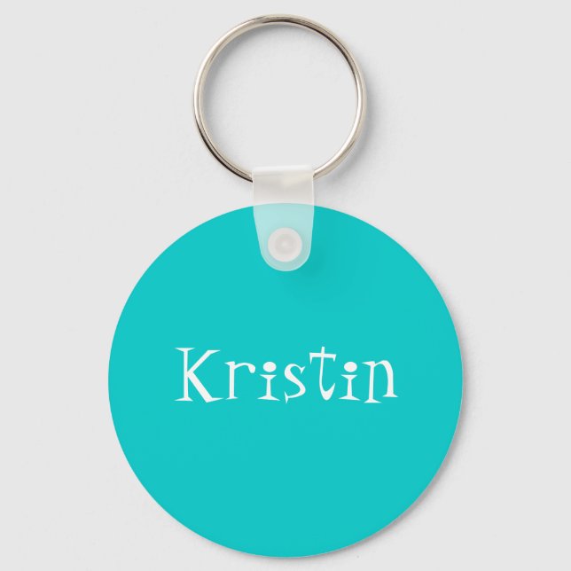Kristin Keychain (Front)