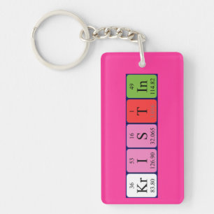 Kristin periodic table name keyring