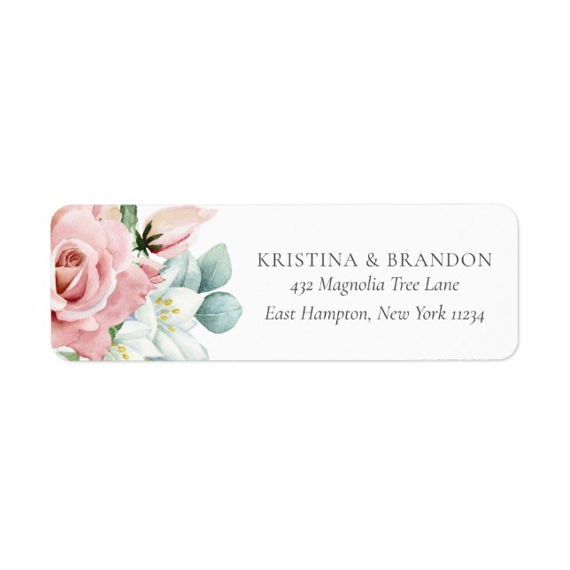 Kristina Pastel Rose Floral Boho Chic (Devant)