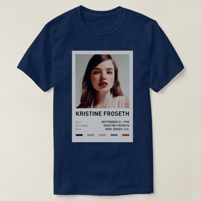 Kristine Froseth TShirt (Design devant)