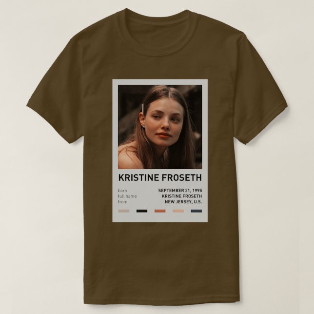 Kristine Froseth TShirt 3 (Design Front)