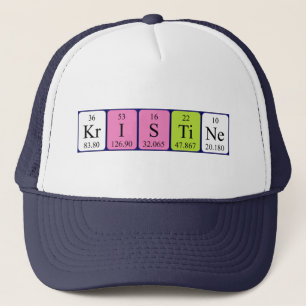 Kristine periodic table name hat